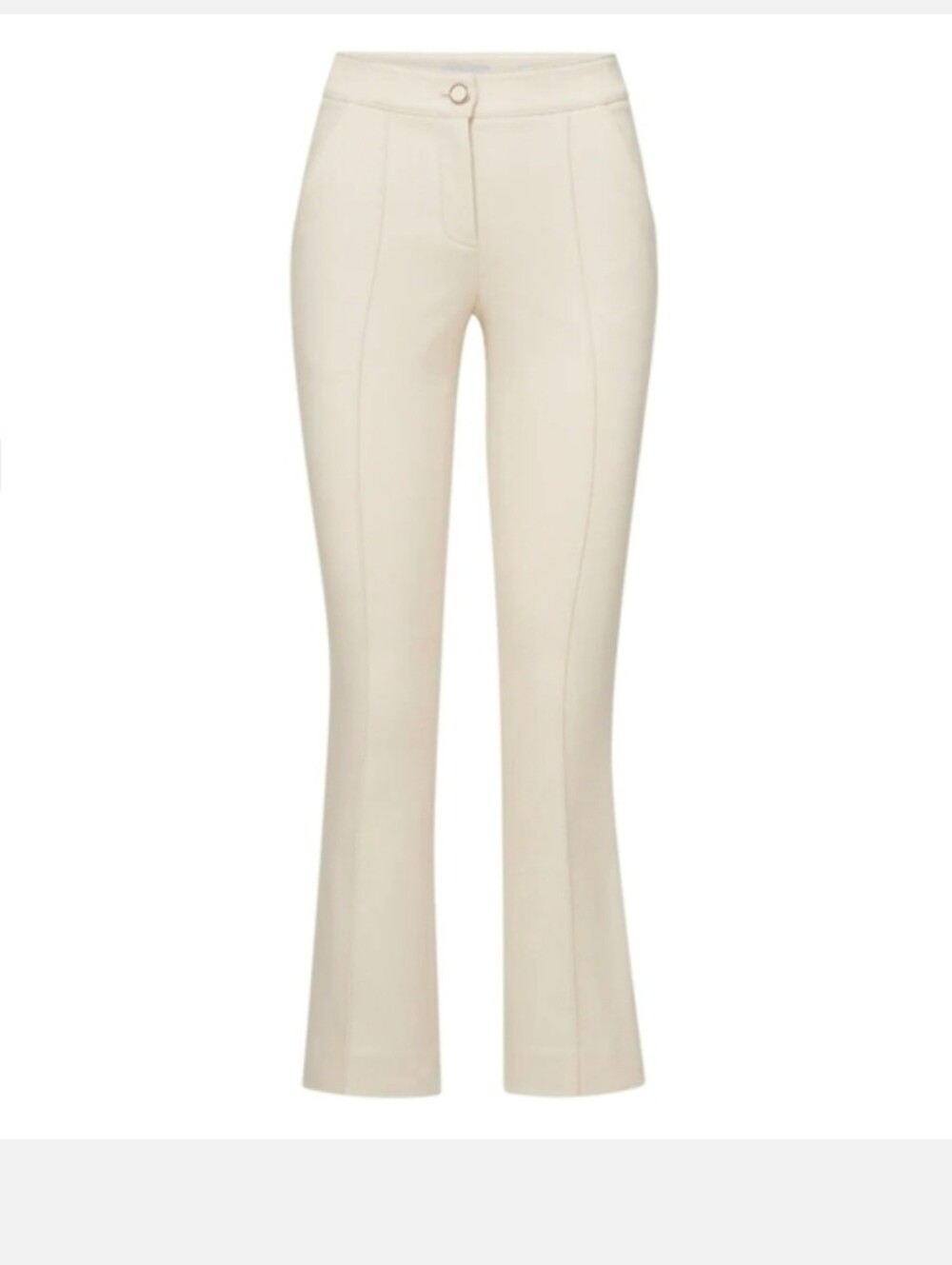 Veronica Beard Kimra Pants In Ecru Size 8 NWT